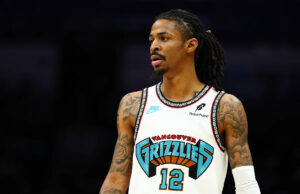 Ja Morant Limps Griezliz-Wariers Game após o tornozelo girando