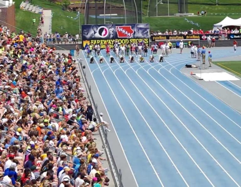 Iowa Boys Track: Top Disc Flower em 2025