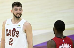 Mitchell 30 Score, Jerome Game 1 adicionou 28 para ajudar Cavaliers Rota 121-100