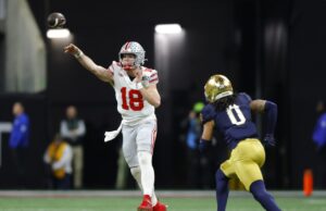 John Grauden diz que o estado de Ohio QB vai Howard “como um jovem Josh Allen”