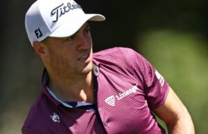 Justin Thomas foi punido enquanto lidera a terceira rodada da herança da RBC