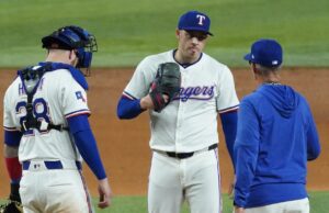 A primeira vitória de Patrick Corbin foi a proposta ’50 -50 ‘porque por causa da mordida misteriosa