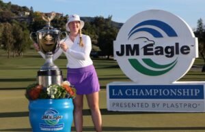 Ruki Ingrid Lindblad JM AG GOL LA Championship venceu o primeiro evento do LPGA Tour no campeonato
