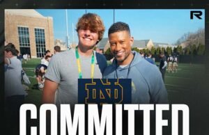 Quatro -Star Ot Gregory Patrick Notre Dame P Times em 2026 aulas de futebol