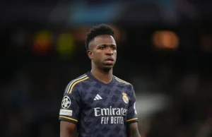 Vinicius Jr. reconheceu cantar sobre o canto de um cidade de Manchester