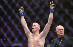 Ian Machado Gary Gary reagiu ao treinador de Jack Dela Madalna depois dos novos campeões do UFC