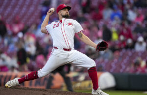Ex -Reds Starter Gasensear Career Ano de Bulpen
