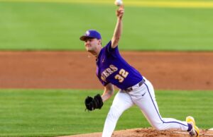 LSU S. Kid Anderson’s mais recente depois de deixar o jogo com lesão