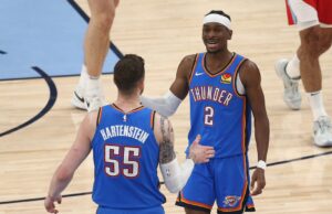 Shi Gilzius-Aleczander terminou em quarto no prêmio NBA SportSanshth
