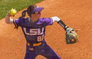 LSU Softball NCAA é perturbado pelo sudeste da Louisiana na região regional
