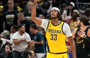 Miles Turner, Andrew Nemsbird Blocks mudam a velocidade do jogo 5 vs Cave