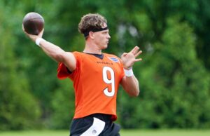 Bengals Joe Bureau empurra a conferência de imprensa para trás