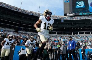 Saint WR Chris Previsões para o pacote comercial Steylers para Chris Olav