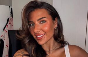 Apostada feminina prisão na TV está agora atrás da própria prisão – um prisioneiro e cartas de amor são capturadas em um armário depois de ser pego em um armário