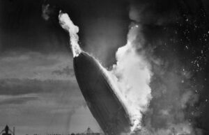 Maio de maio, Hindenberg devastou na chama de Nova Jersey