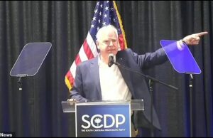 Team Wallz incentivou a matar liberais para matar Trump porque ele deu ao presidente um apelido perverso