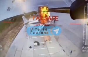 Os bombardeiros de Dumsod de Putin foram eliminados no Bold Drone Blitz da Ucrânia como uma vingança nuclear como o Russian War Hawks