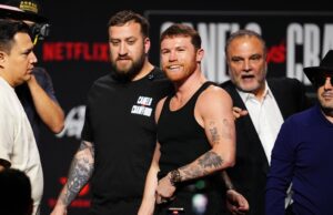 Festa de assistência ao vivo de canllo vs. Crford agora