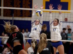 Classificações de vôlei feminino do ensino médio da Bay Area, East Bay, South Bay, Península