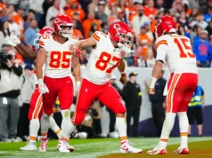 Kansas City Chiefs QB Patrick Mahomes elogia o novo recorde de TD da franquia de Travis Kelce