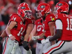 A Geórgia está à beira de outra viagem para o College Football Playoff depois de derrotar o Texas