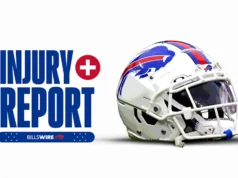 Steelers’ Bills: relatórios finais de lesões para ambas as equipes