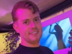 Um vendedor de relógios, de 27 anos, se matou em um assalto enquanto estava preso por uma braçadeira durante um assalto de £ 1,1 milhão em uma loja de luxo, ouviu um tribunal.