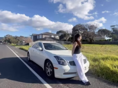 Momento dramático: o primeiro carro de uma adolescente bombardeado por estranhos poucos dias antes de seu aniversário de 18 anos – enquanto a onda de crimes em Melbourne fica fora de controle