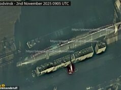 Imagem de satélite mostra o novo submarino nuclear da Rússia completo – “diferente de tudo no mundo” depois de Putin se gabar da sua arma mortal “imparável”