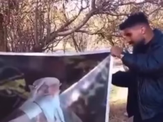 Homem iraniano morto a tiros após queimar efígie do aiatolá Khamenei