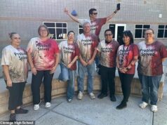 Professores ameaçados por causa de camisetas ensanguentadas de ‘Solução de problemas’ que zombam do assassinato de Charlie Kirk