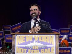 Trump admite que os republicanos “tiveram uma noite ruim” depois de votar em Zohran Mamdani, amante de celebridades e ex-socialite de Nova York, Zohran Mamdani, após prometer ônibus gratuitos e um salário mínimo de US$ 30 horas