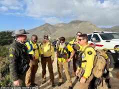 Pai morre e filha de cinco anos é arrastada para o mar por ondas gigantes no norte da Califórnia