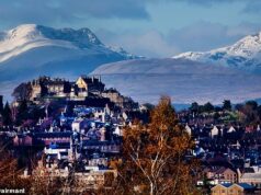 Brr-ace para uma explosão gelada no Ártico enquanto os escoceses tremem em temperaturas de -7C