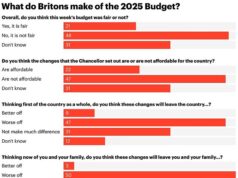 Os trabalhadores não gostam de orçamentos! As pesquisas mostram que as pessoas acham que o pacote trabalhista é inacessível e injusto – com raiva pela redução do limite máximo do benefício para dois filhos, pelo congelamento do limite e pela proibição do ISA em dinheiro.