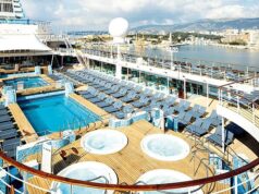 Passageiro do cruzeiro ‘Das Ilhas Britânicas’ se afoga em navio exclusivo para adultos durante viagem às Ilhas Canárias, gerando missão de busca