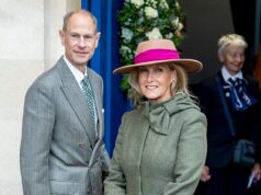 A duquesa Sophie e o príncipe Edward se embrulharam calorosamente para desfrutar de um dia de corridas – quando descobri que ele só paga o aluguel de grãos de pimenta em sua mansão de 120 quartos em Surrey.