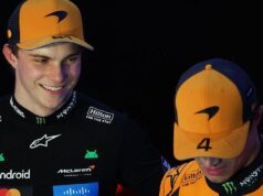 Norris, aspirante ao título, foi derrotado pelo rival Piastri na pole no Catar