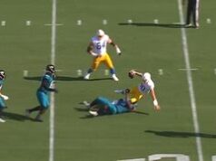 ASSISTIR: Josh Hines-Allen quebra o recorde de demissões da franquia na vitória dos Jaguars por 35-6 sobre os Chargers