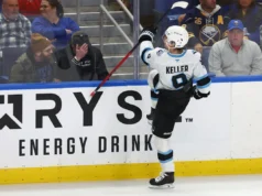 Clayton Keller, do Mammoth, jogará no sábado à noite contra o Stars após a morte de seu pai