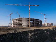 Não há plano alternativo para a arena olímpica de hóquei no gelo, pois a construção está em declínio