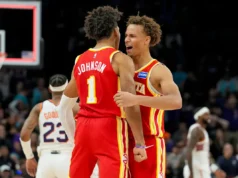 Hawks recuperou de 22 derrotas no 4º quarto para vencer o Suns por 124-122 pela 5ª vitória consecutiva