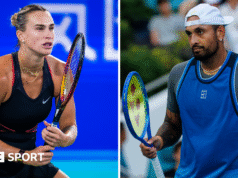 Batalha dos sexos: Aryna Sabalenka interpretará Nick Kyrgios em Dubai em 28 de dezembro
