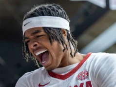 LaBron Fillon marca 22 pontos na vitória do número 15 do Alabama sobre Dakota do Norte por 91-62 na abertura da temporada