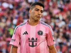 Luis Suarez, do Inter Miami, suspenso por partida decisiva do playoff da MLS contra Nashville