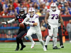 Houston Texans muda as probabilidades iniciais para Buffalo Bills na semana 12