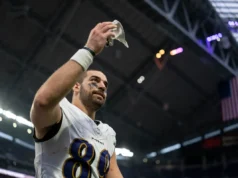 Mark Andrews quebra o recorde de jardas recebidas de todos os tempos dos Ravens na semana 11 contra os Browns