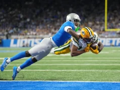 Imagens dos playoffs da NFC: Green Bay Packers vencem Detroit Lions