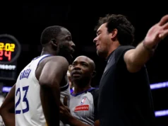 Draymond Green confronta torcedores do Pelicans na quadra por cantar ‘Angel Ridge’: ‘Não posso continuar me chamando de mulher’