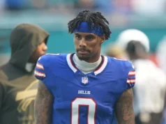 As dificuldades do recebedor do Bills, Keon Coleman, em campo, o mantiveram inativo contra os Buccaneers